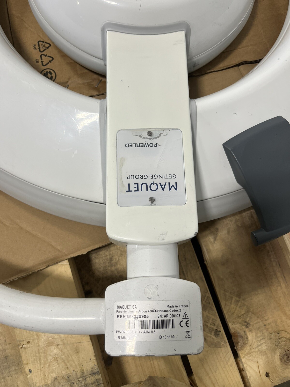 MAQUET GETINGE GROUP POWERLED PWD700SF HD-AIM K3 Examination Light REF 568320905