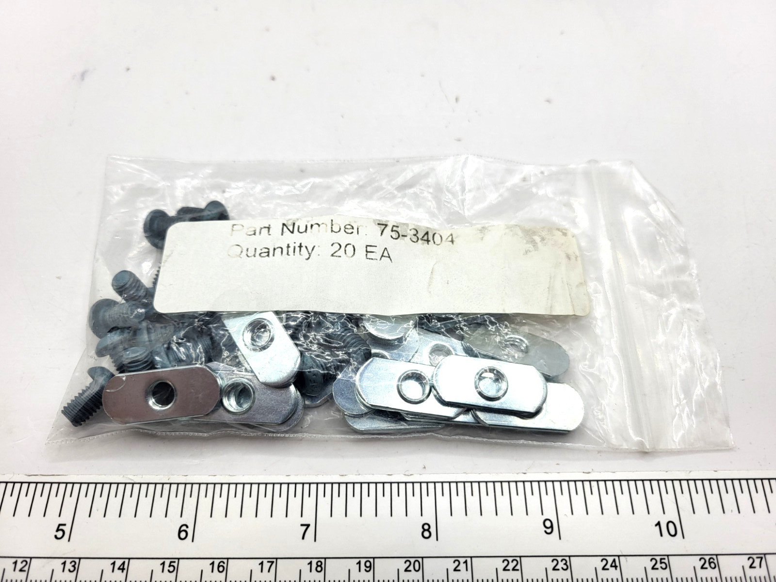 PACK OF 20, 80/20 75-3404 Bhscs & Economy T-Nut, 0268G