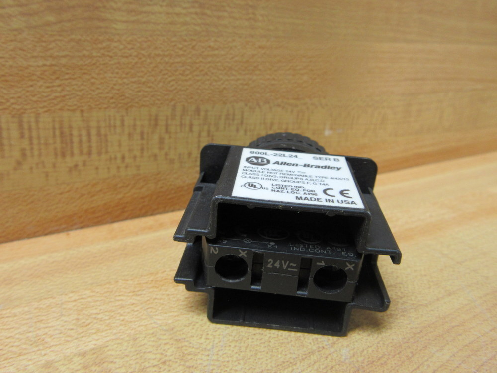 Allen Bradley 800L-22L24G LED Indicator Lamp 800L22L24G