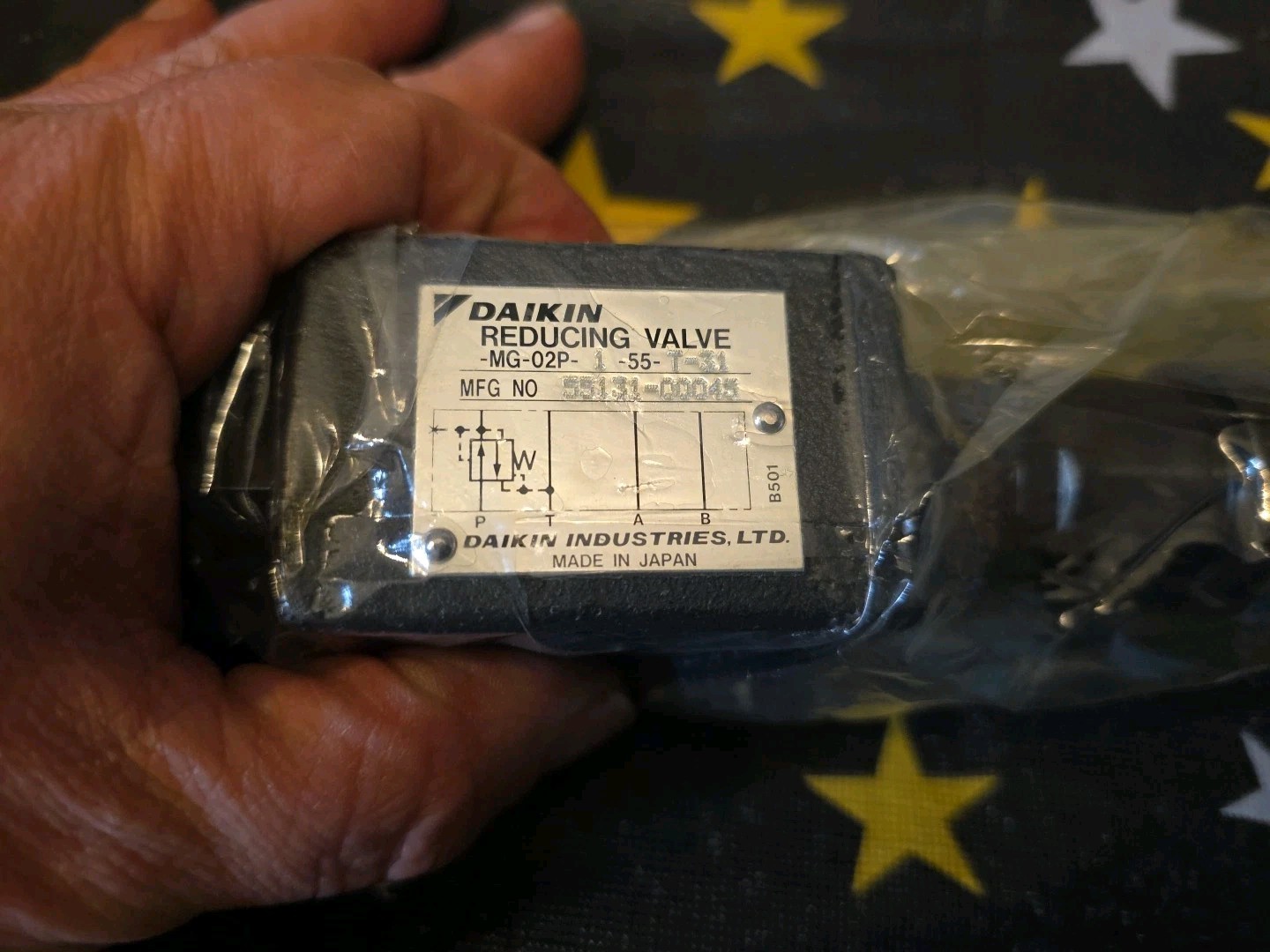 NEW DAIKIN INDUSTRIES MG-02P-1-55-T-31 5504-00939 NSNB