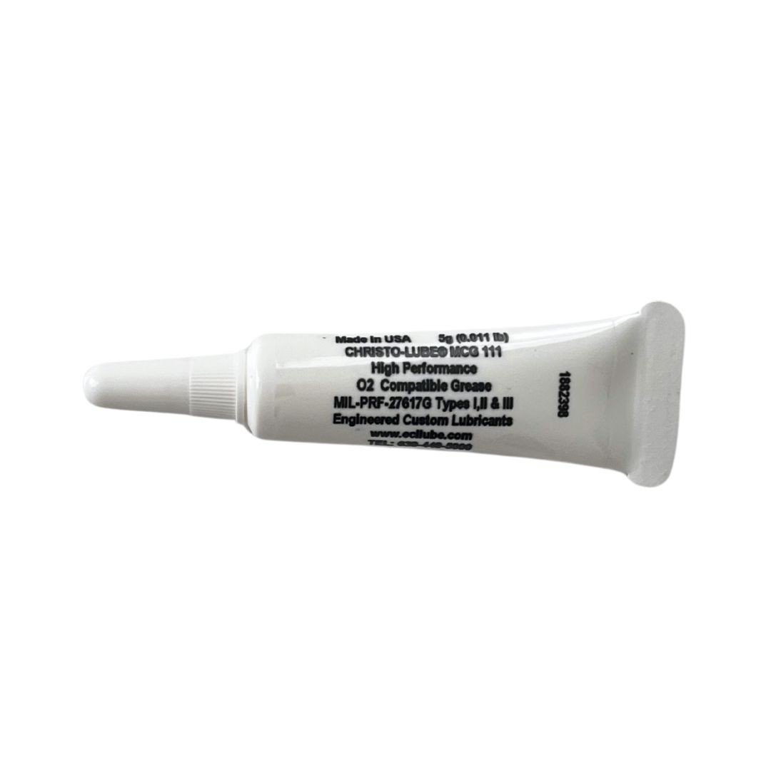 Christo-Lube MCG 111 Oxygen-Compatible Grease – 5g Tube – PFPE/PTFE