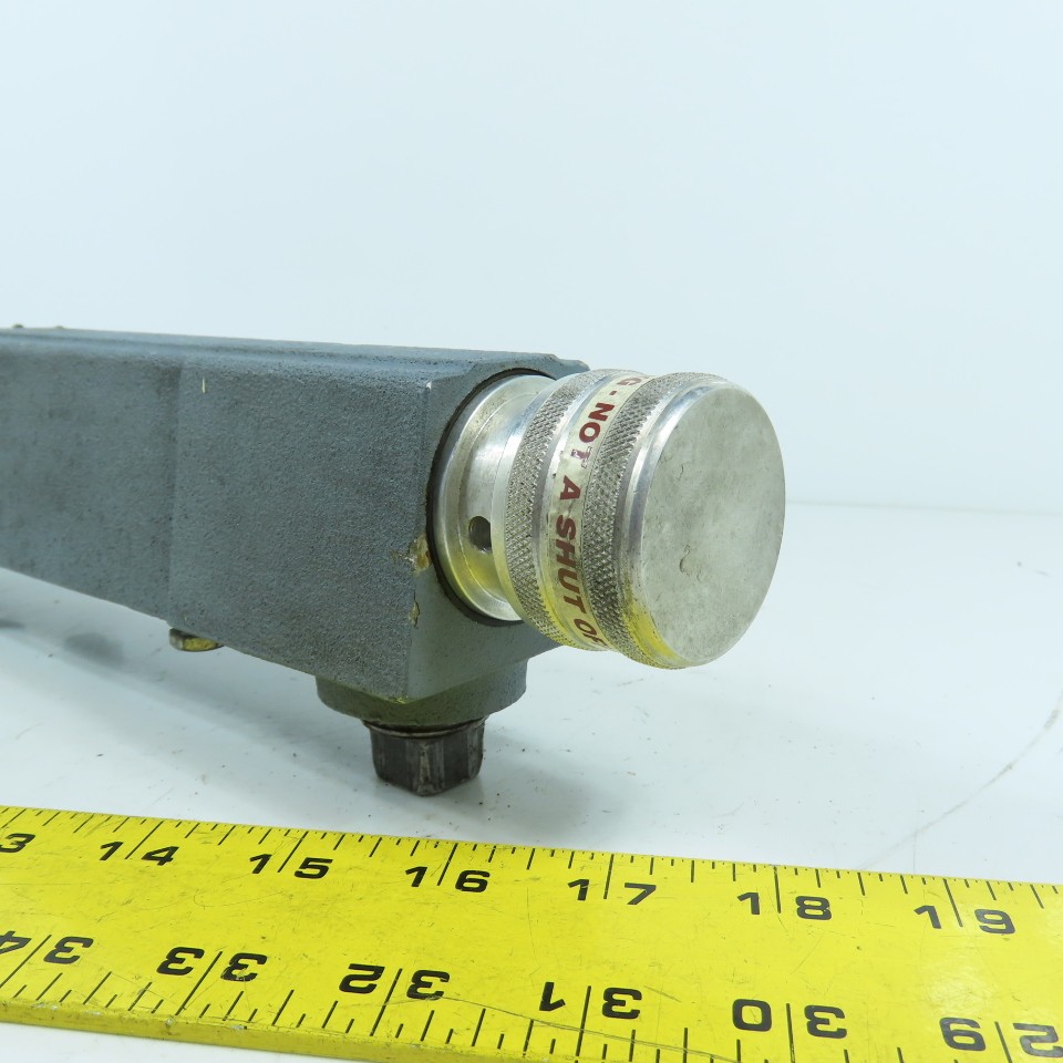 Waukee MV-1B Flo-Meter Gas Flow Meter 70°F SG 0.59 PR. 3PSIG 3/4″ NPT