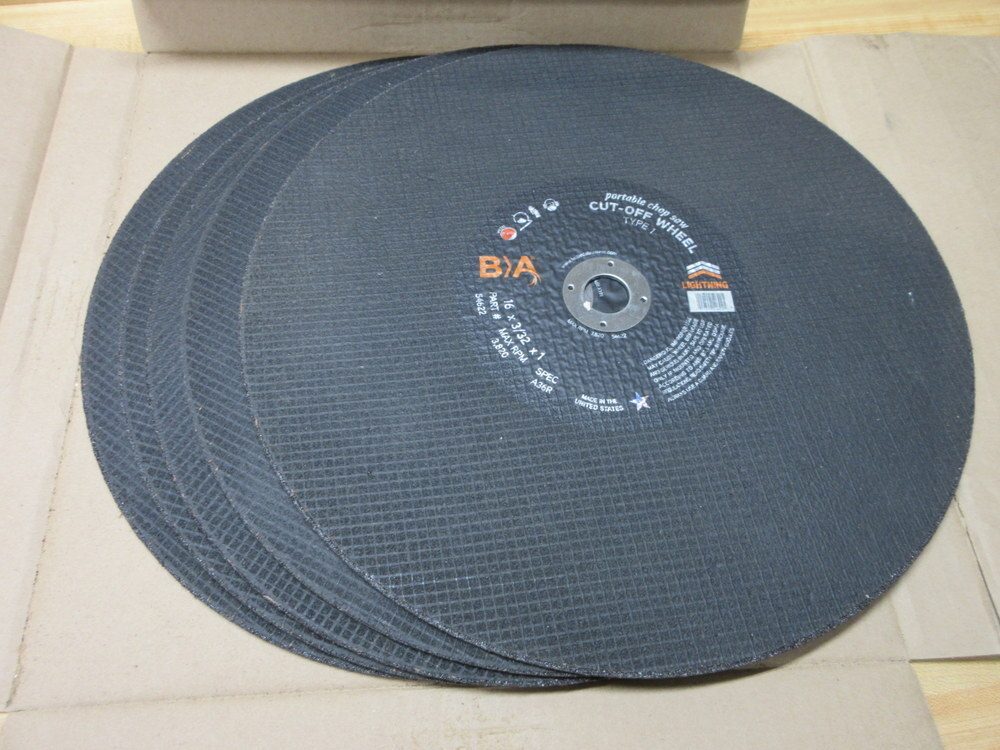 Bullard Abrasives 54622 BA Cut-Off Wheel A36R (Pack of 5)