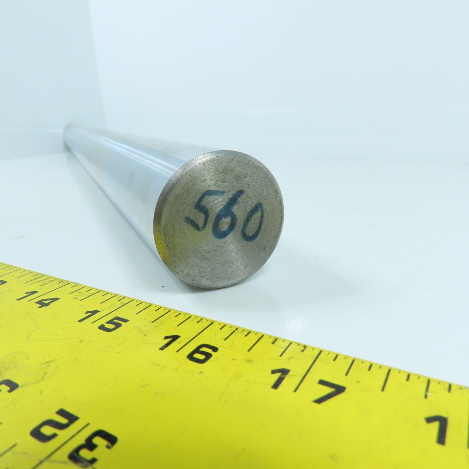 40mm 1.575″ x 22″ Hardened Tool Steel Round Bar Stock Guide Rod