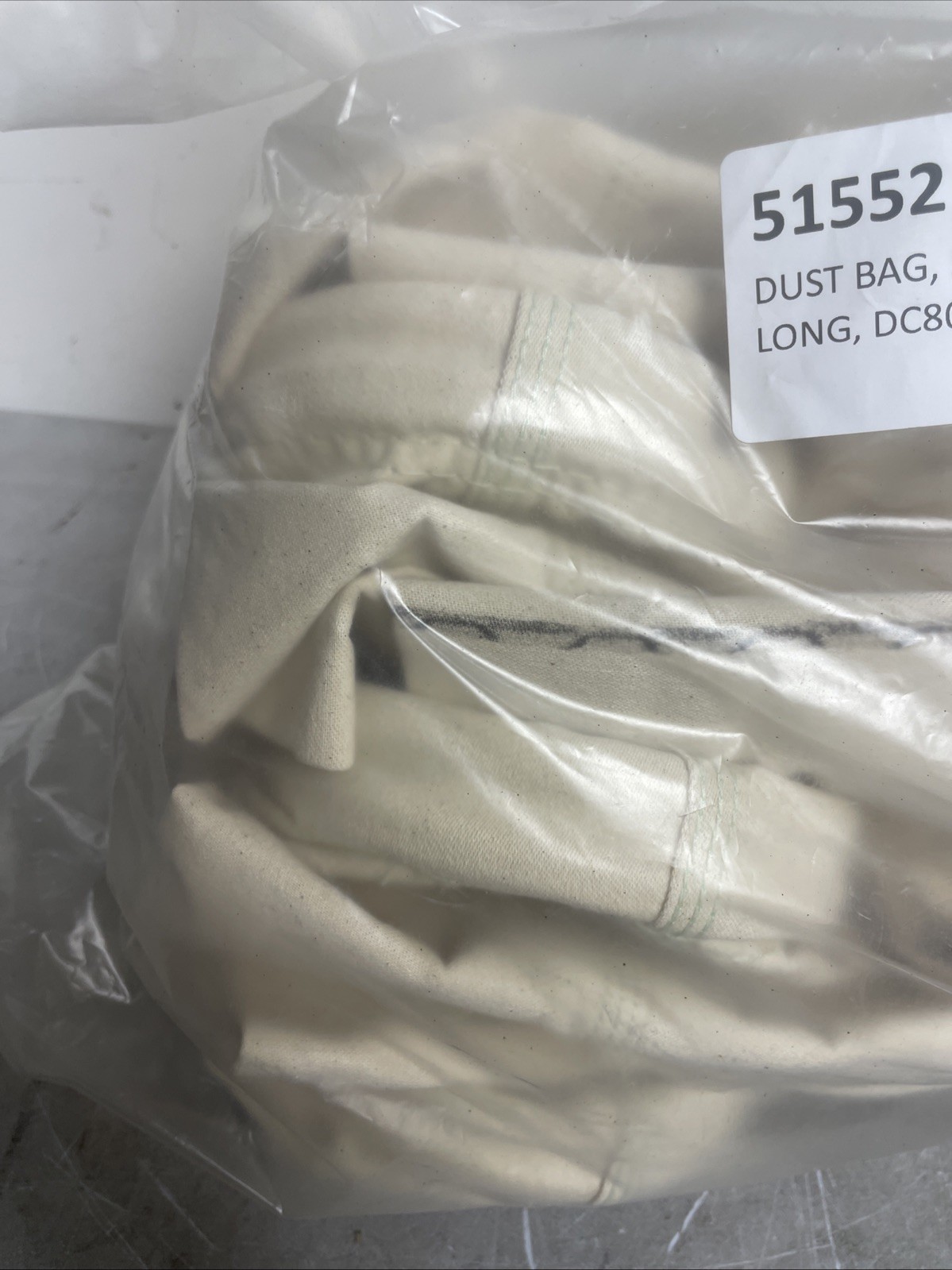 empire 515521 dust bag 5” dia x 57-3/4” long, DC80, 200. lot of 24