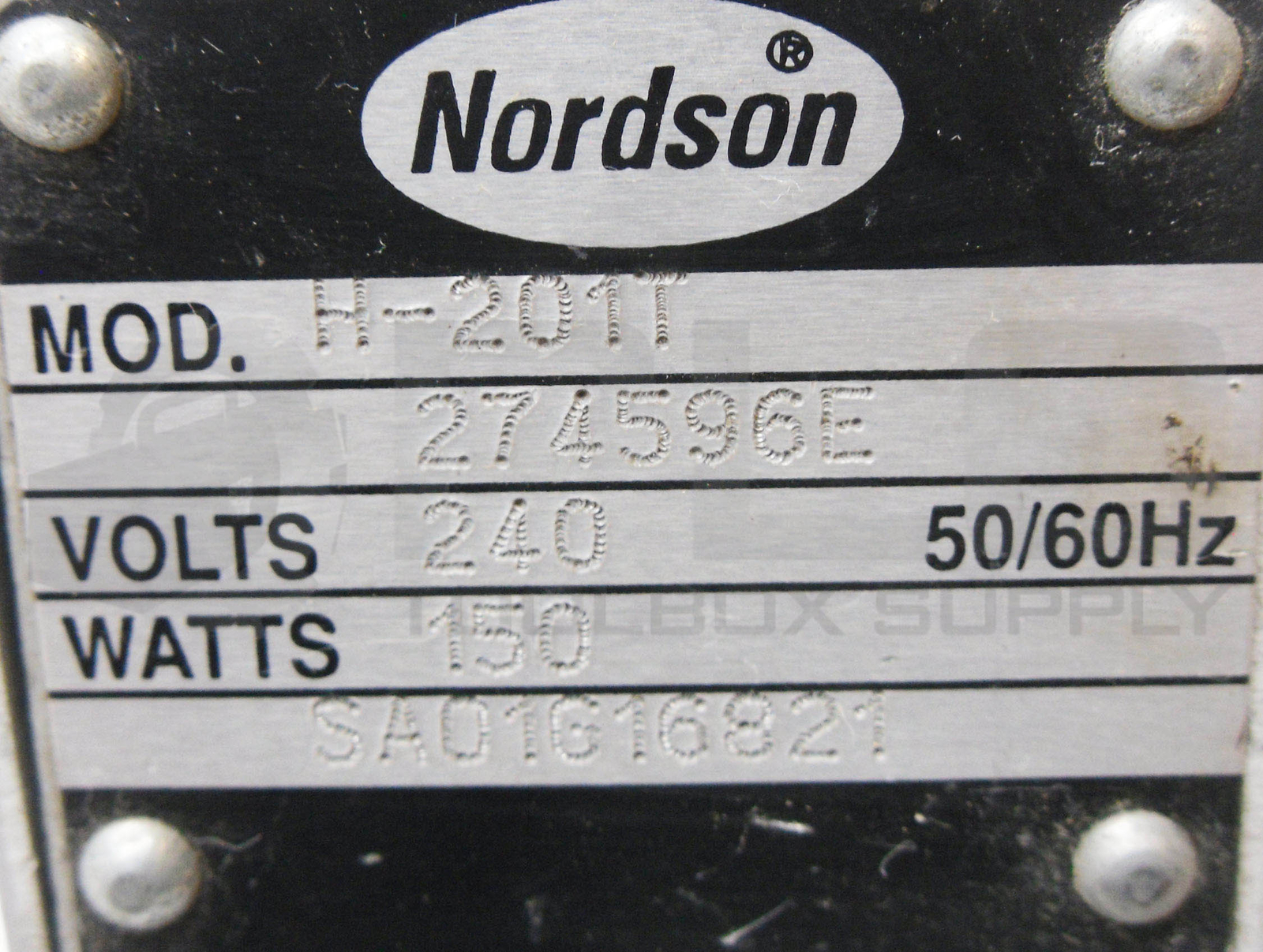 NORDSON H-201T HEATER GUN 240V 150W 274596E