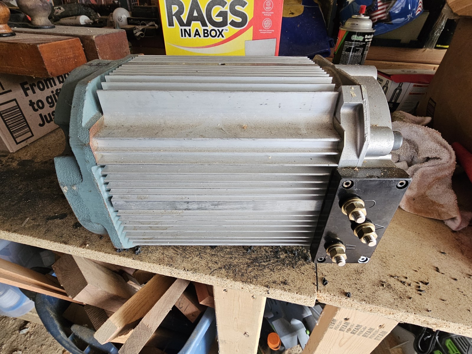 Meiden 3BA-18-7211A Inverter Driven 3HP Induction Motor 9.0kW 27V 280amp…