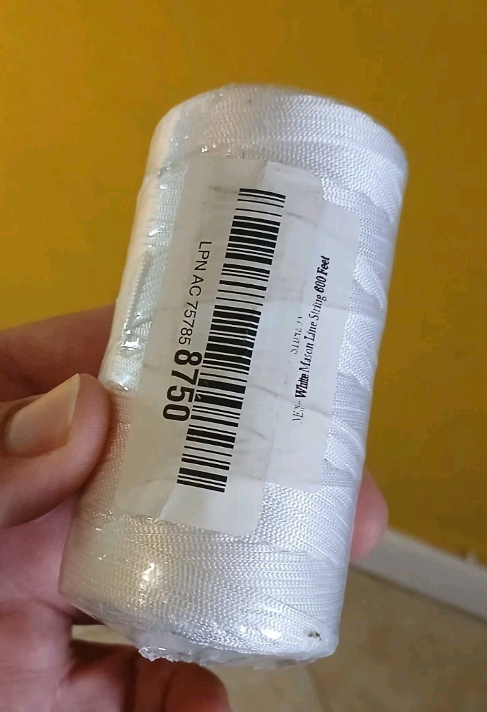 White MasonStirilingLine 600 Feet LACING CORD
