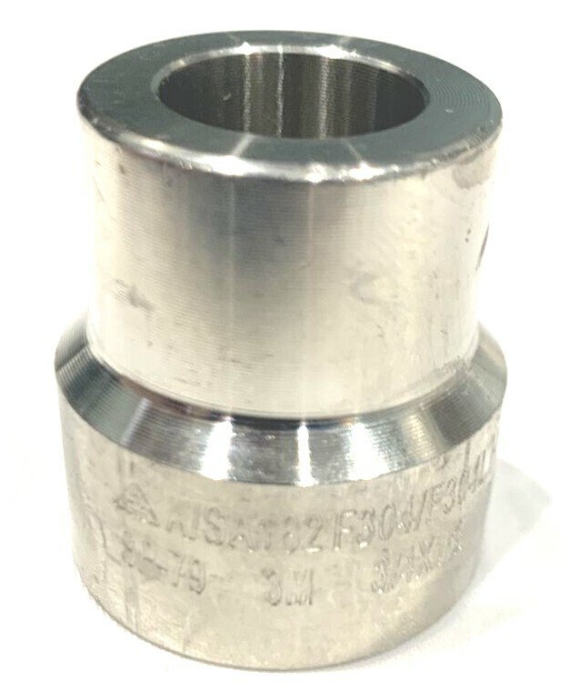 10 Piece-Stainless Steel A/SA182 F304/F304L N23.83, 1″ x 3/4″ reducer, SP-79, 3M