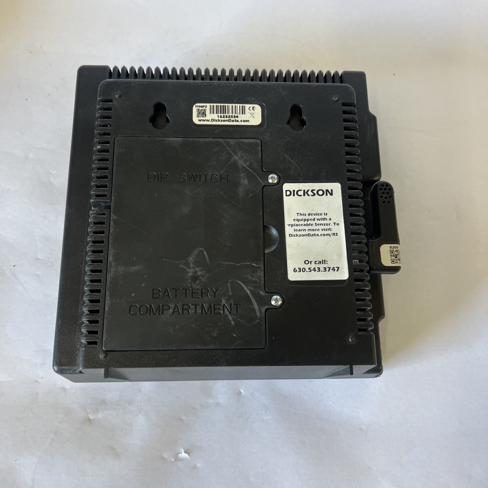 Dickson TH6P2 6″ Remote Sensing Temperature Himidity Recorder Used