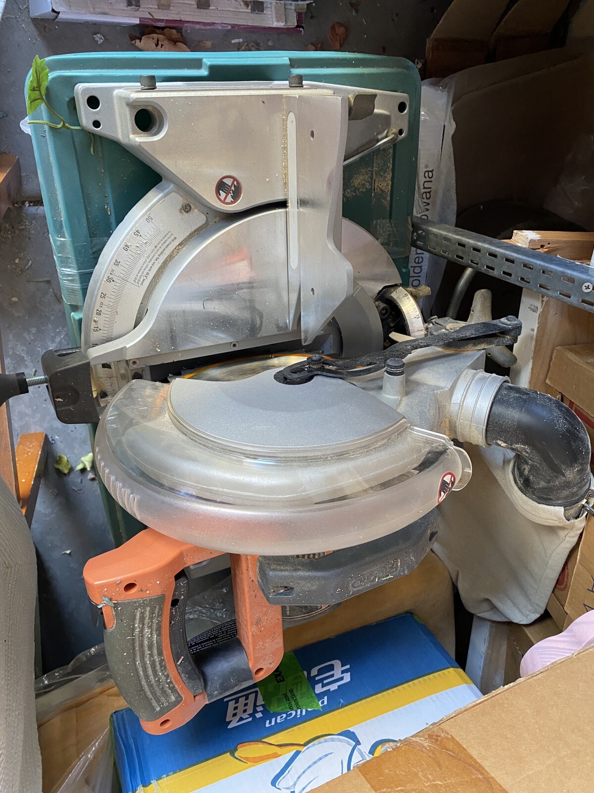 RIDGID 10″ COMPOUND MITERSAW MS1065LZA 120V AC 15 AMPS CUTTING TOOL HOME PROJECT