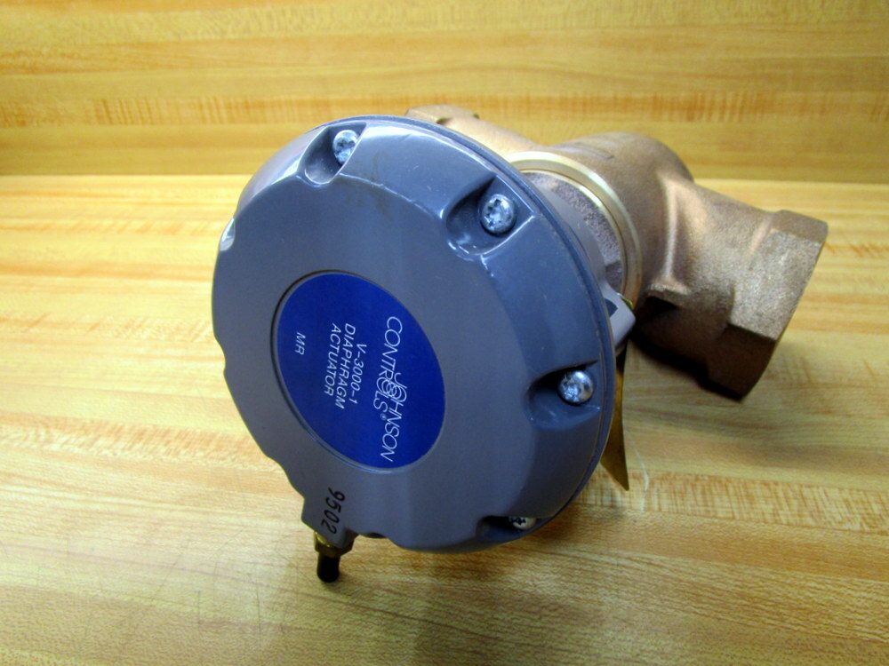 Johnson Controls V-3000-1 Diaphragm Actuator V30001 W/1-1/2 NPT VLV