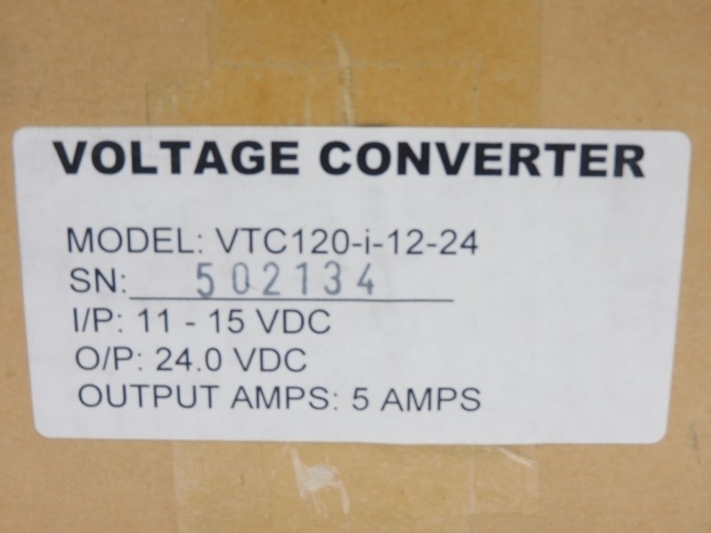 ANALYTIC SYSTEMS VTC120-I-12-24 24.0VDC 5A NSMP