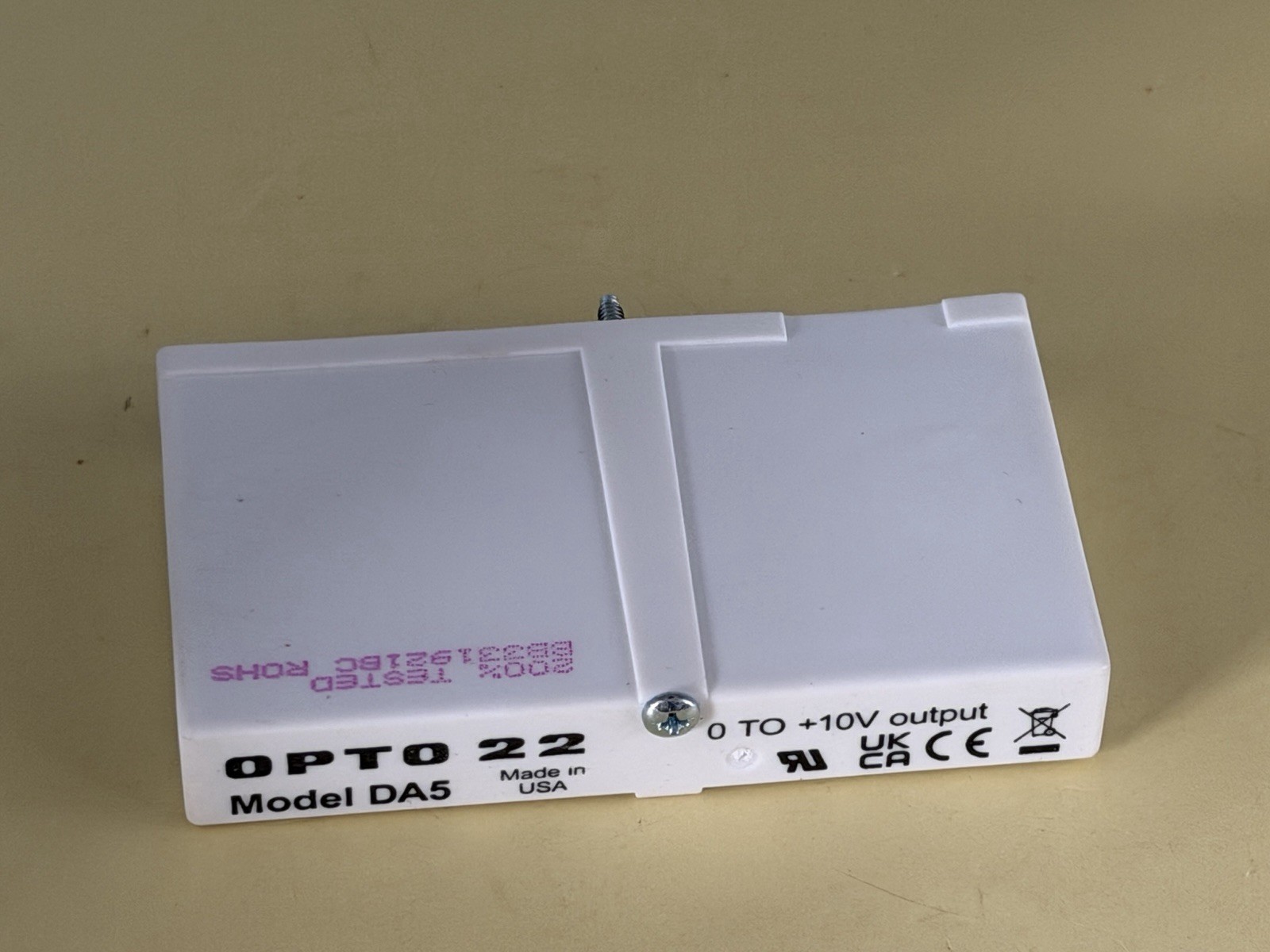 Lot Of 2. Opto 22 DA5 Output Module