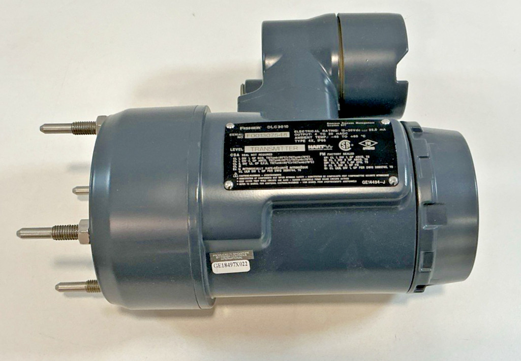 Fisher DLC3010- Level Transmitter 12-30VDC,22.5mA, 4-20mADC,Type 4X IP66 -NEW