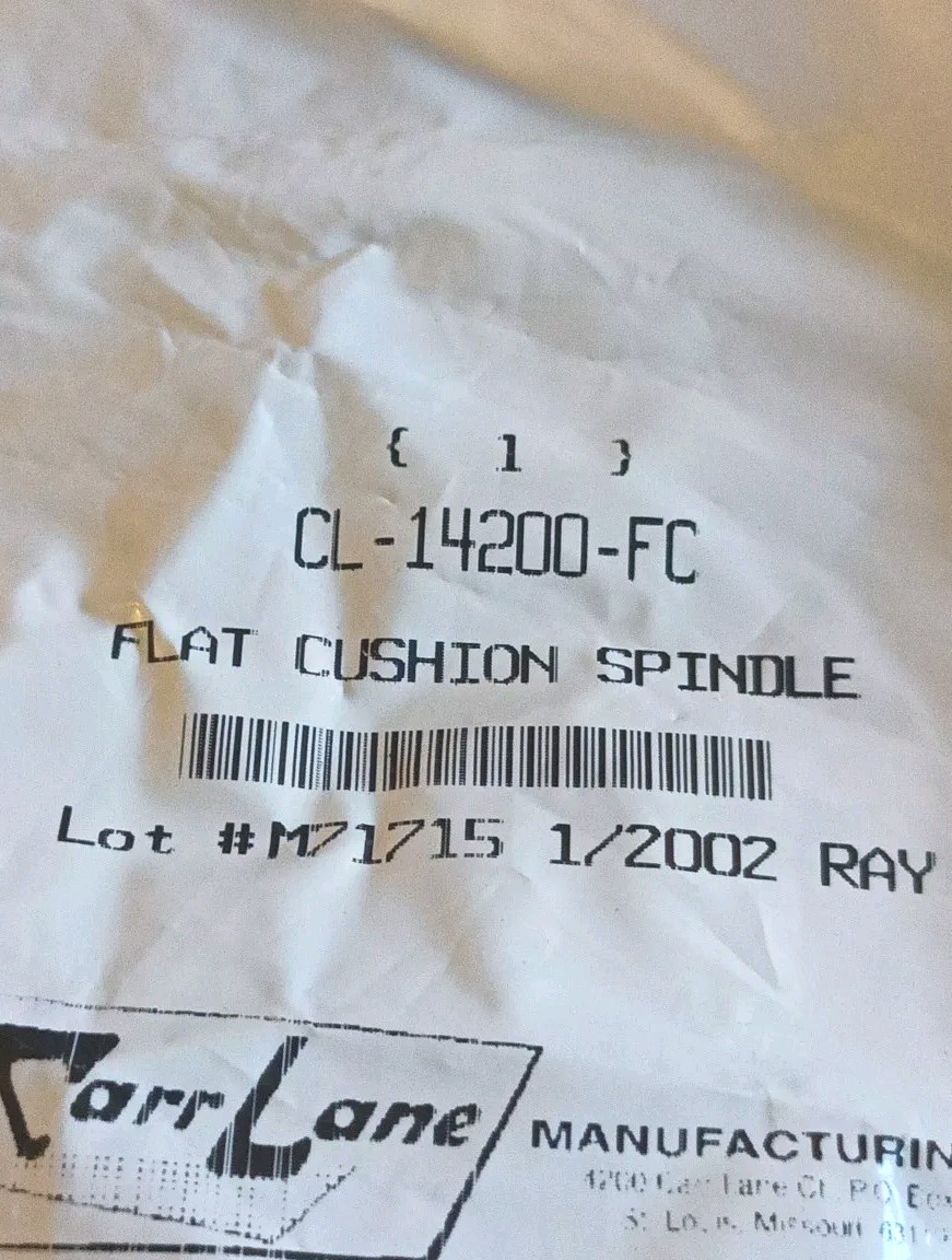 12 CARR LANE CL-14200-FC CUSHION SPINDLE 1/4-20 2-1/8″ Length Clamp Replacemet