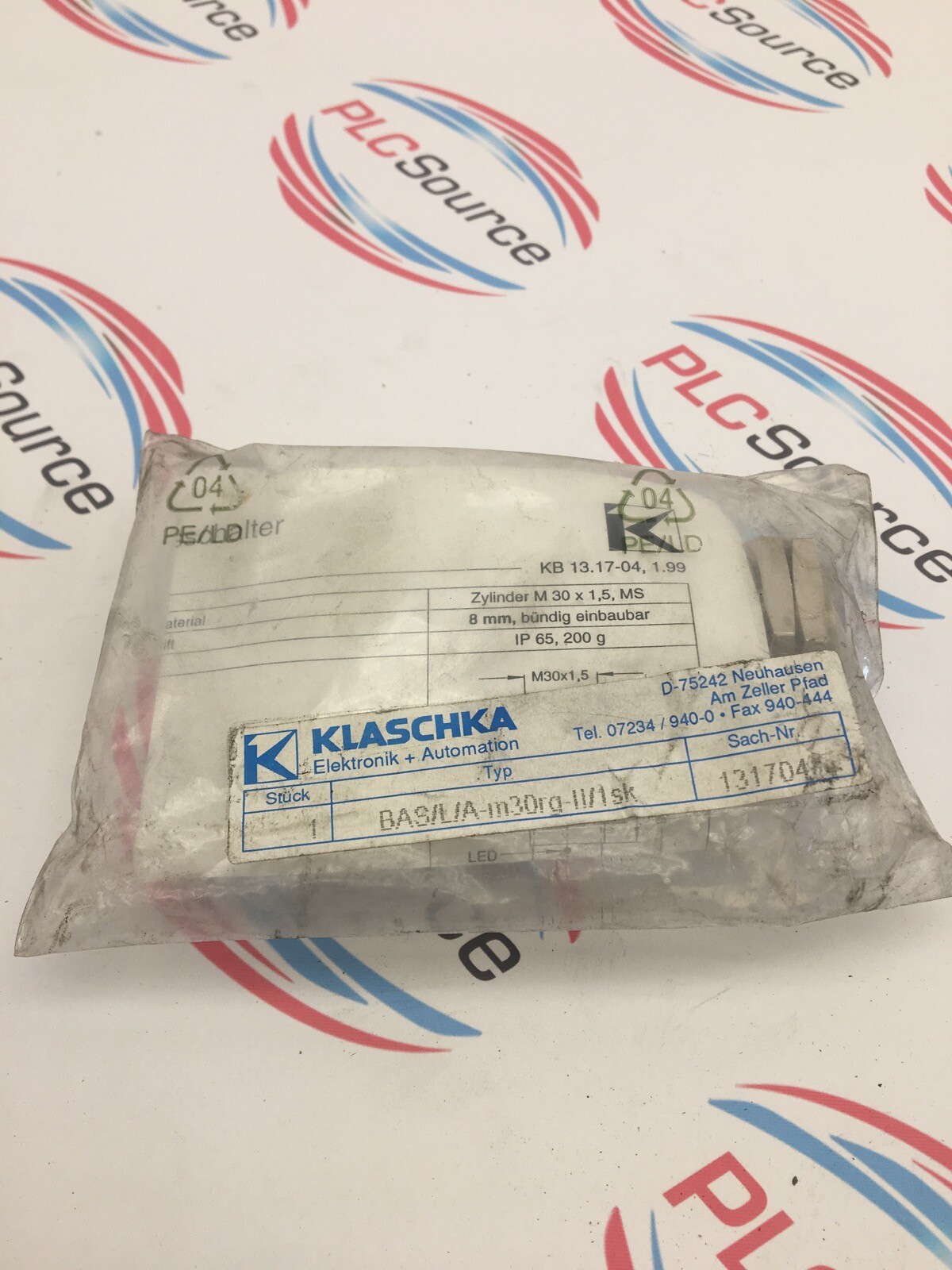 KLASCHKA BAS/L/A-M30RG-11/1SK M30 SENSOR