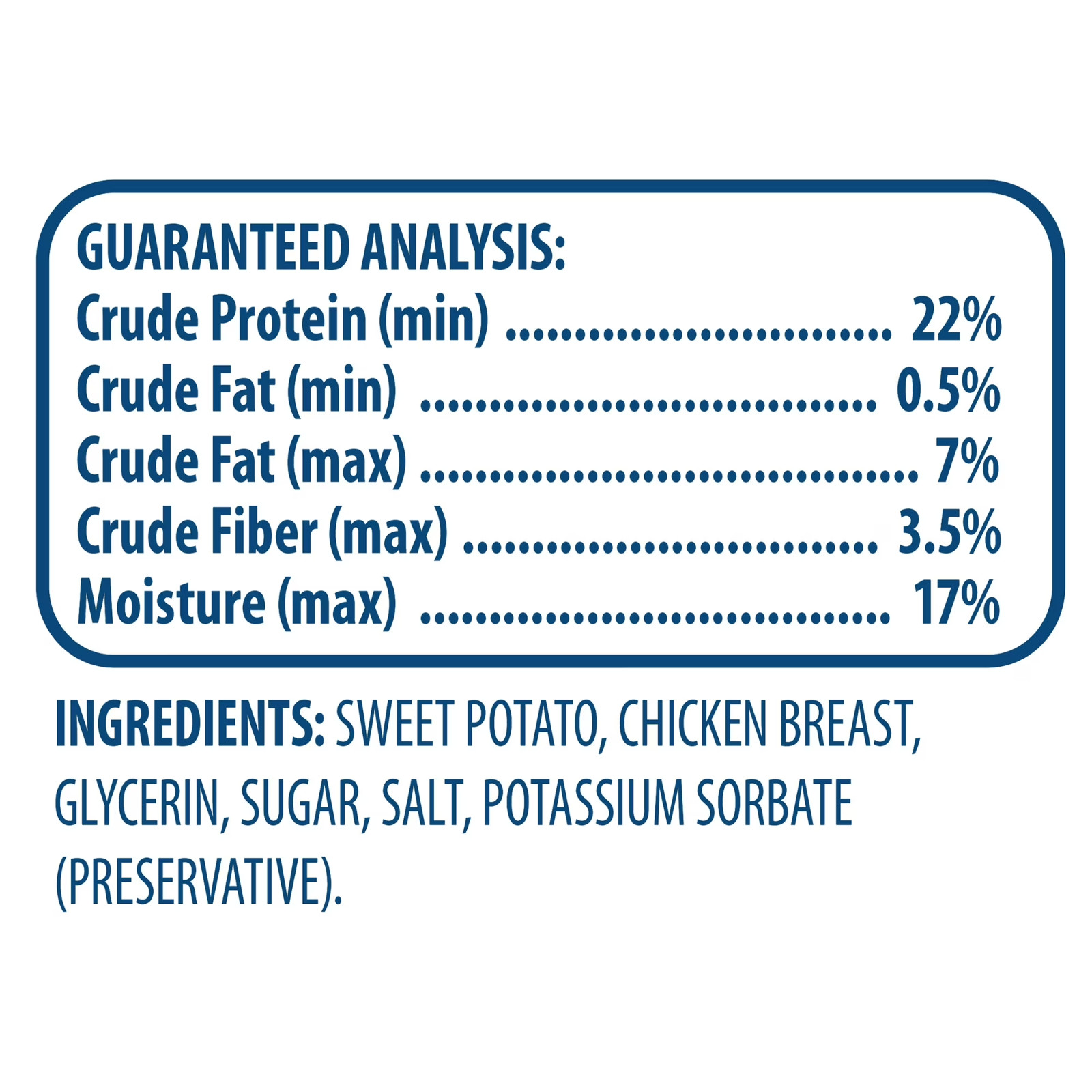 1 Pack Golden Rewards Sweet Potato Wrapped with Chicken Dog Treats, 64 oz