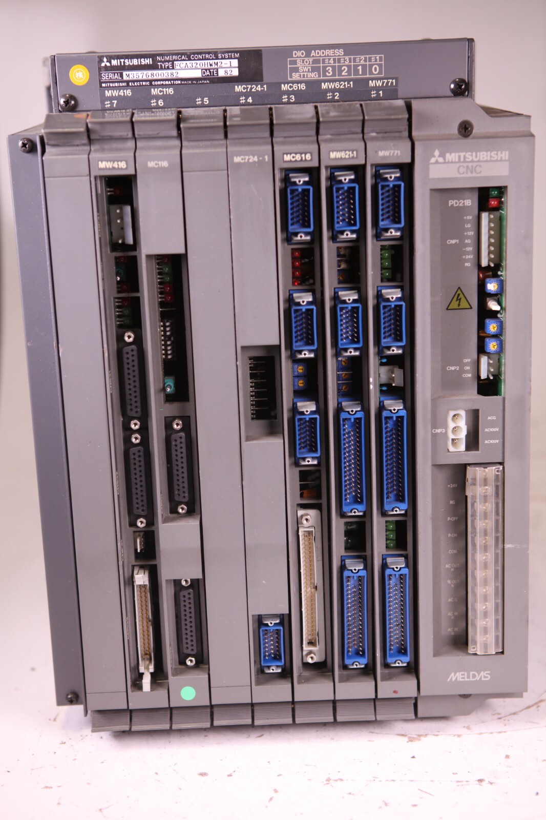 Mitsubishi FCA320HWM2-1 Control Rack Servo Board