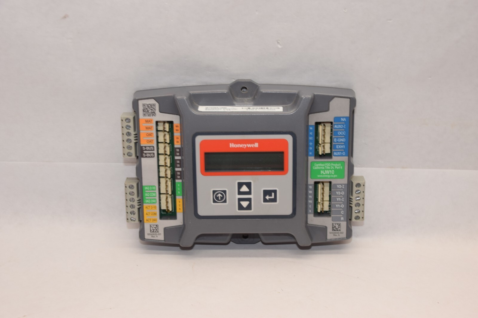 HONEYWELL W7220A1000 Software Ver 1.14 Economizer Controller