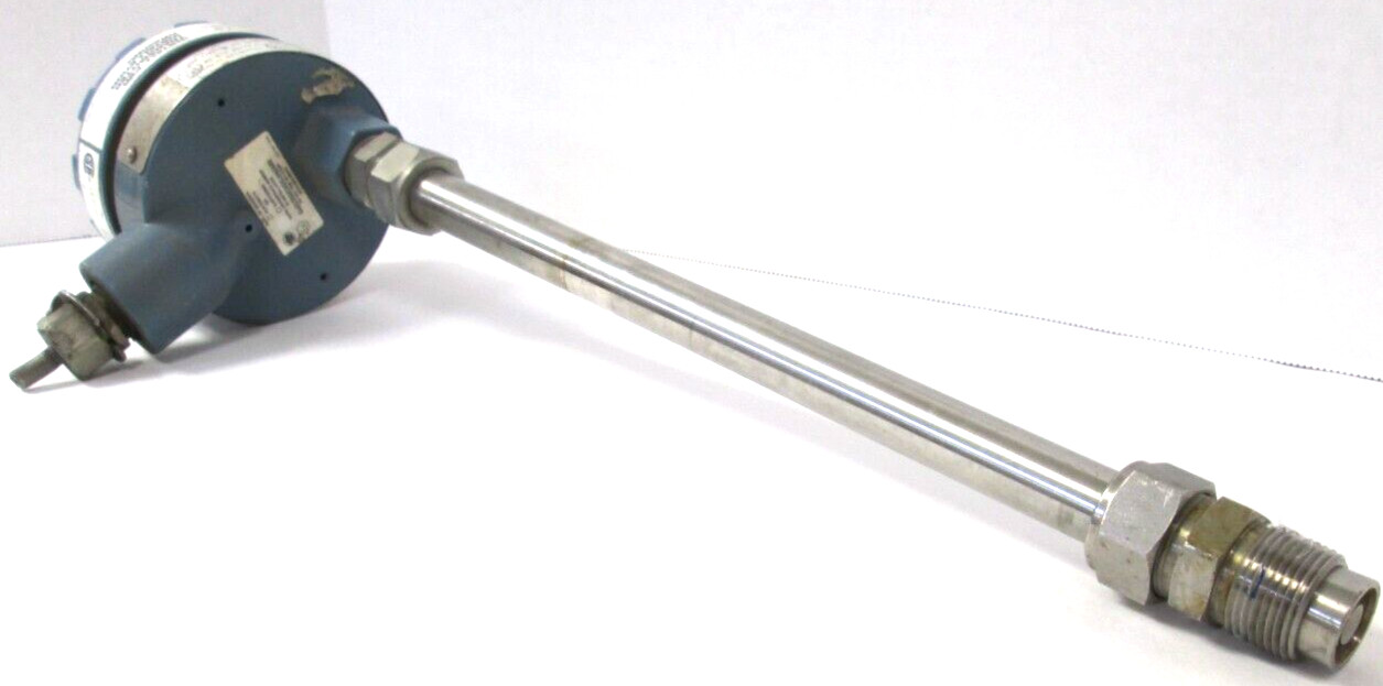 ROSEMOUNT PRESSURE SENSOR, 140-55, 100 PSI, 14″ SENSOR, USED