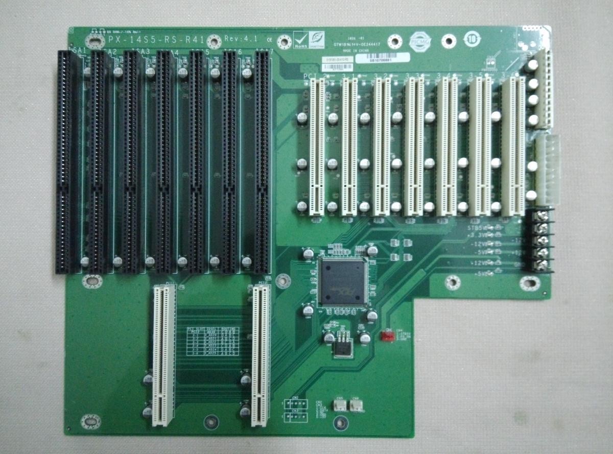 1 PCS PX-14S5-RS-R41 REV:4.1 Backplane industrial board Tested ok