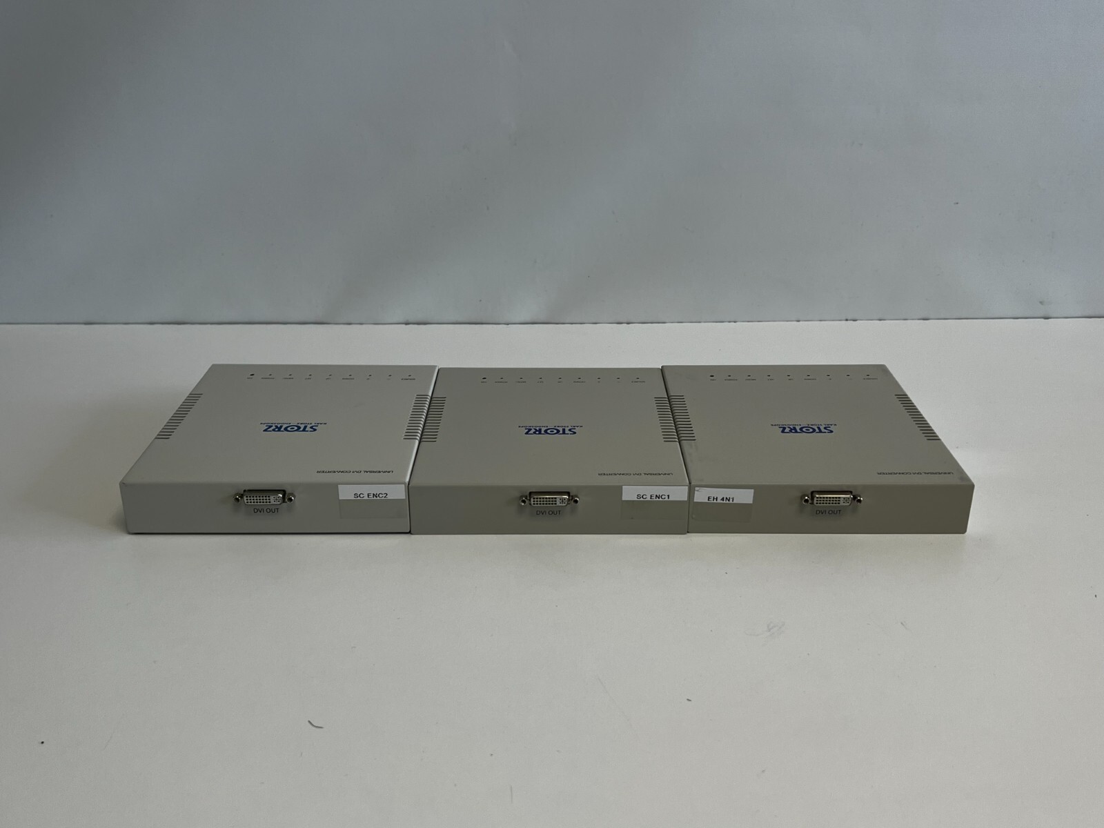 Lot of 3 Karl Storz DAU-1080 Endoscope Universal DVI Converter