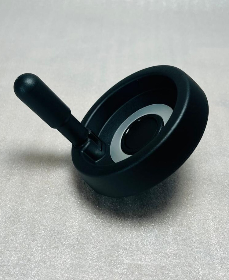 SOLID HANDWHEEL FOLD-AWAY HANDLE SOLID HUB Elesa VDN.100 + IR A -10 170327