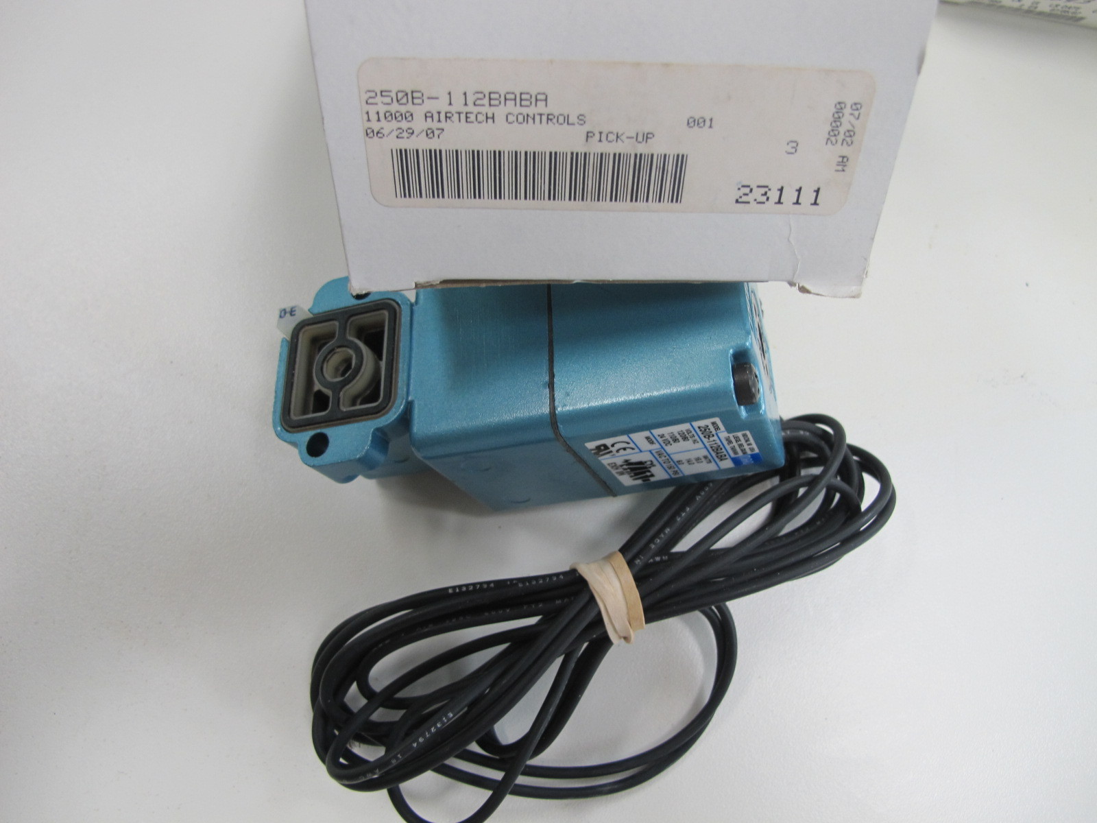 MAC 250B-112BABA Valve 120V 250B-522BAAA NEW