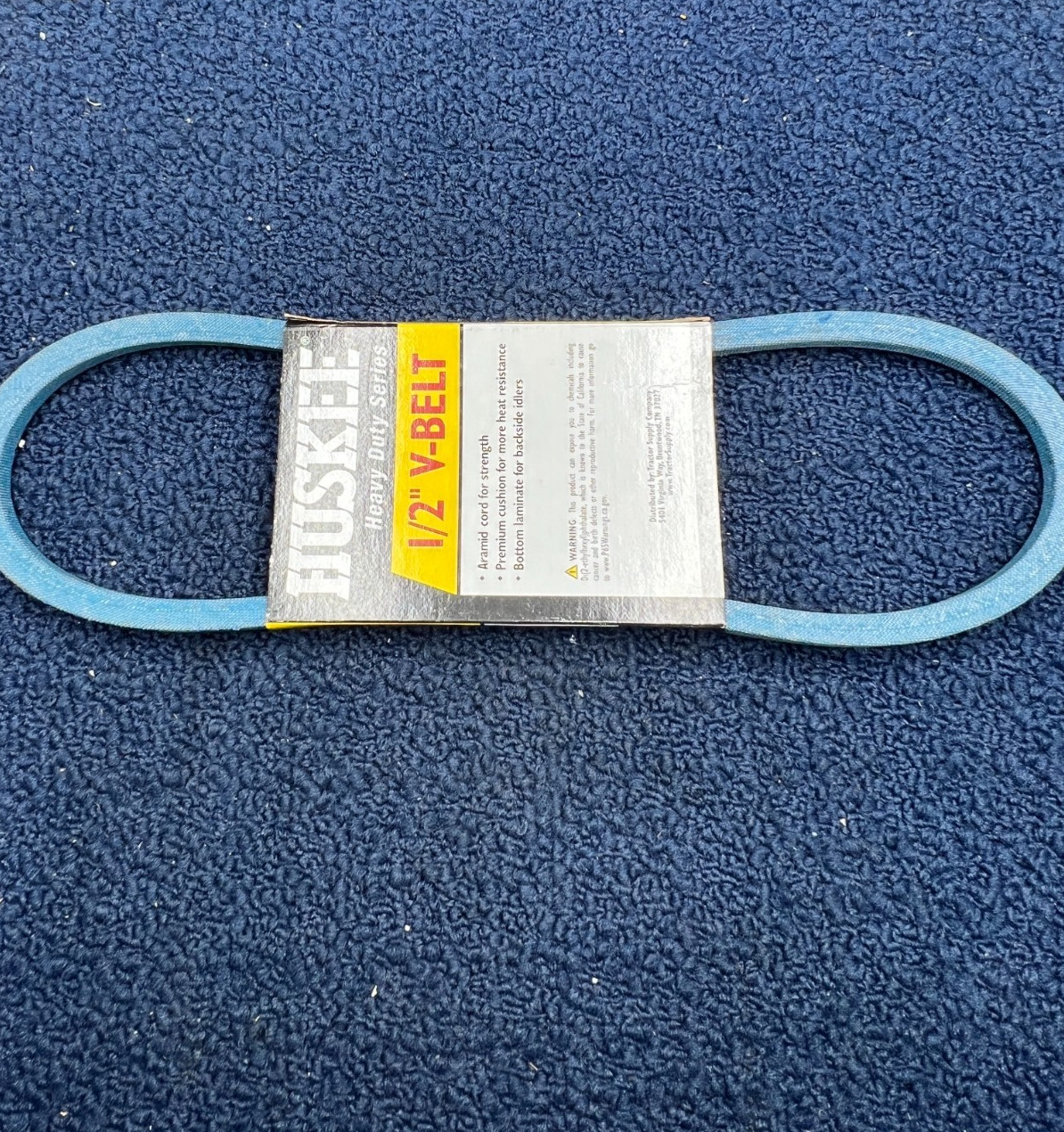 HUSKEE A26K / 4L280K 44-60684 : Heavy Duty Series 1/2″ V-Belt 1/2″ X 28″ Aramid