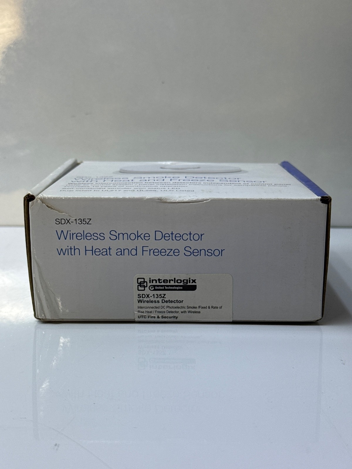 NEW Interlogix SDX-135Z Smoke Detector with Heat & Freeze Sensor