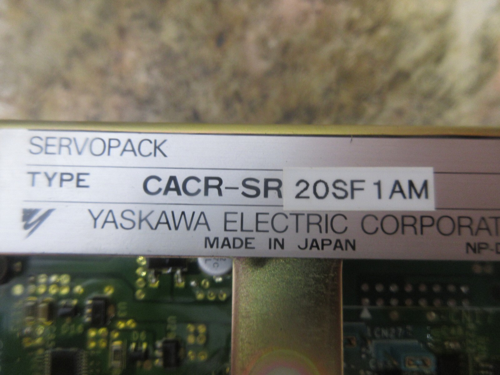 *SPECIAL PRICE* YASKAWA SERVOPACK CACR-SR20SF1AM CACR-SRCA60BF WARRANTY