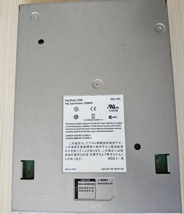 1pc USED TYPE12 EqualLogic Iscsi E09M001 Controller