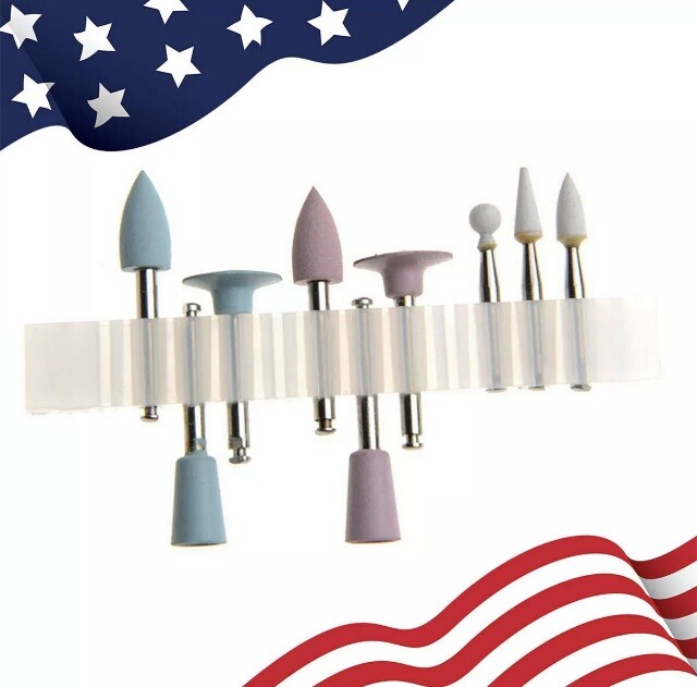 2 XDental Composite Polishing Kit RA0309 for Low-Speed Handpiece Teeth Polishing