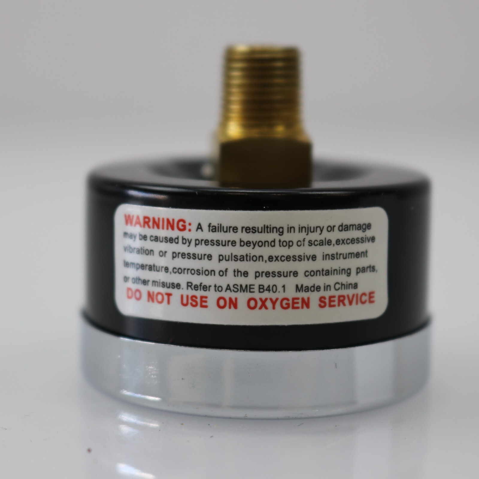 SAD1501-160 0-160 PSI/BAR PRESSURE GAGE 1.5″ST/BR CBM,1/8″ NTP