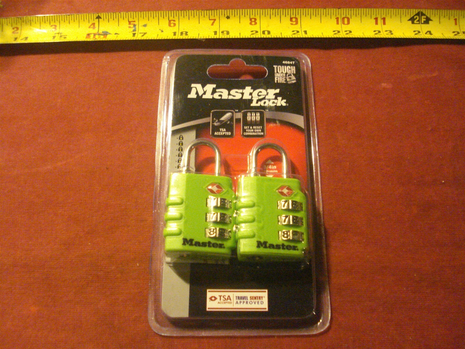 (0578.) Master Lock TSA- Accepted Padlocks