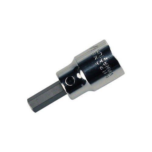 Wiha 76167 Security Hex Bitsocket 3/8″ Drive 1/8″