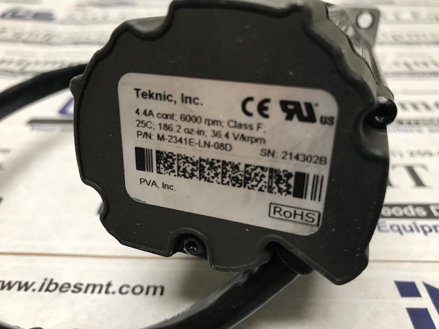 Teknic Servo Motor – M-2341E-LN-08D w/Warranty