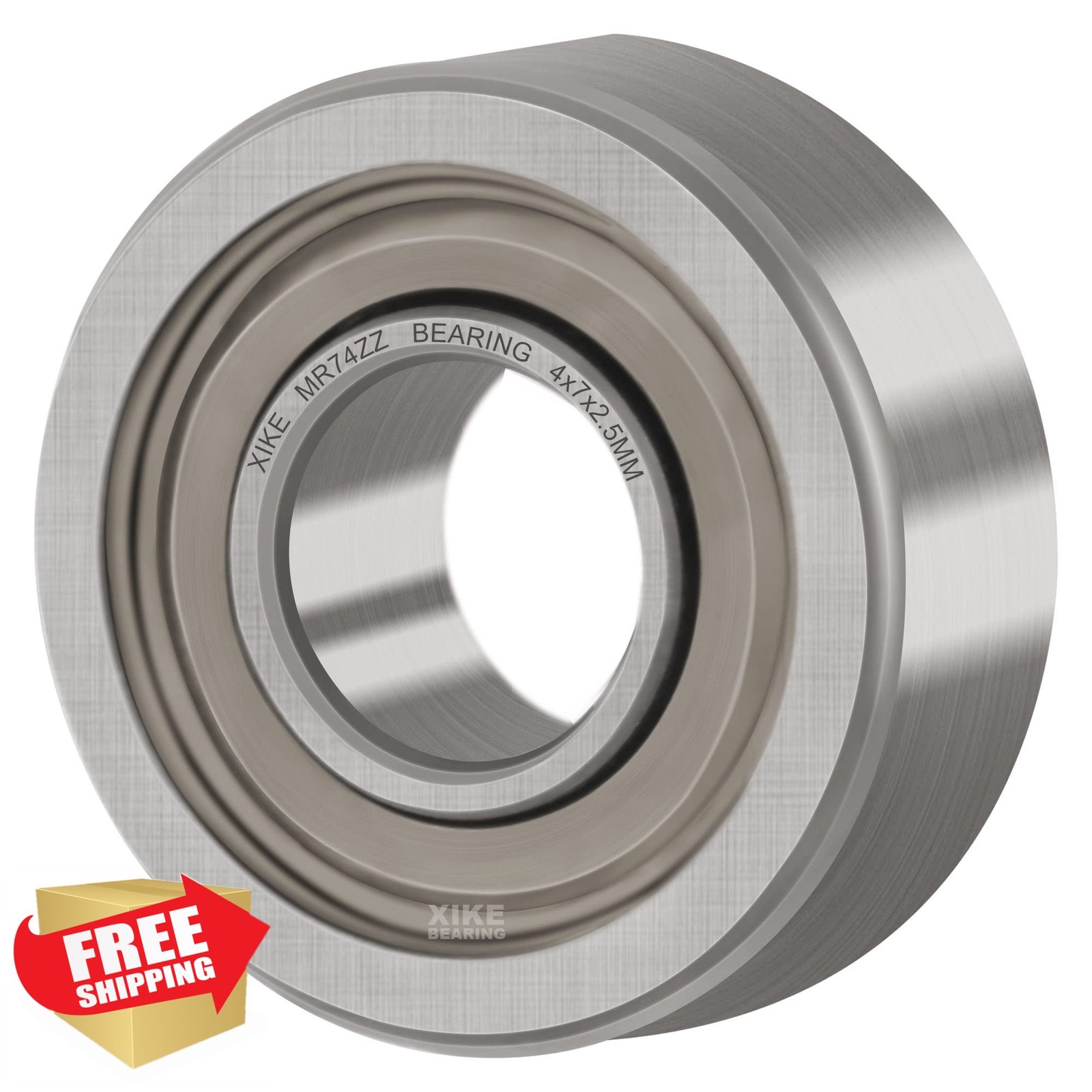 XiKe MR74ZZ Bearings 4x7x2.5mm 10pk