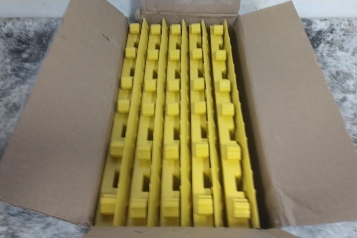 Ergo Advantage Safe-Flex A4-Y 10 Pk 18 In Length 4 In Width Yellow Ramp Edge