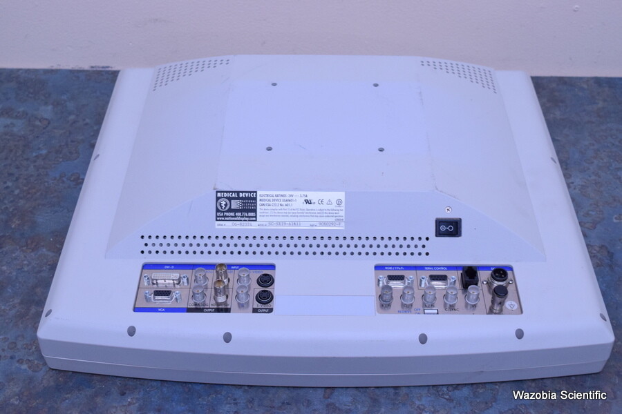 KARL STORZ 19″ WIDEVIEW NDS SURGICAL DISPLAY MONITOR MODEL SC-SX19-A1A11