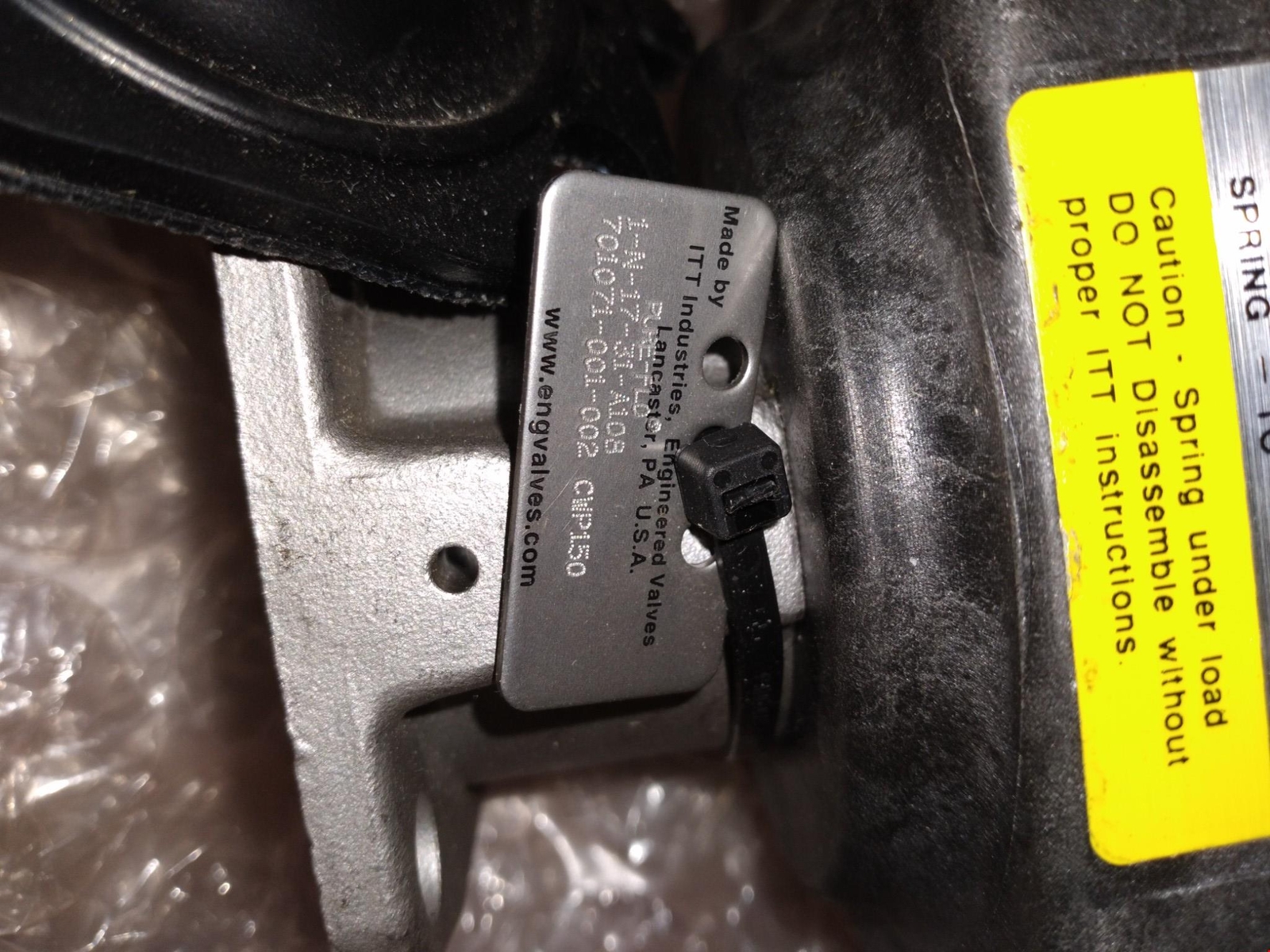 ITT INDUSTRIES PURE-FLO 1-N-17-31-A108 701071-001-002 CWP150 90PSI