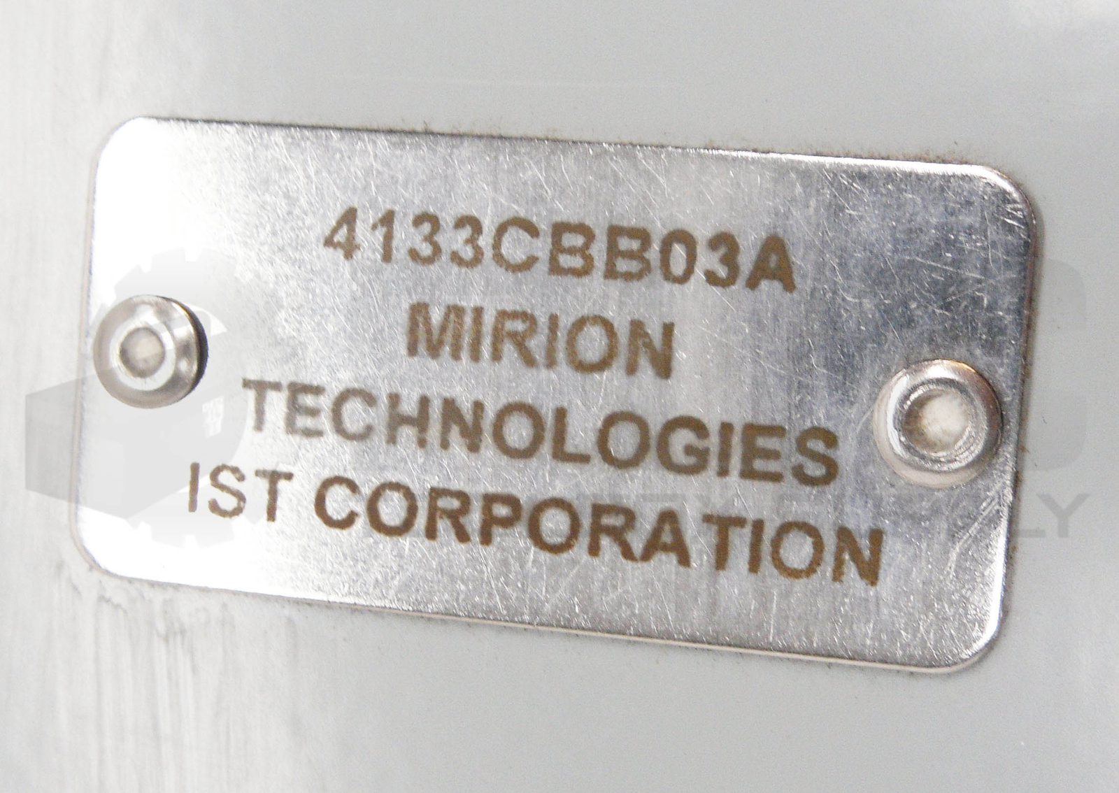 NEW MIRION TECHNOLOGIES 4133CBB03A TROLLEY CAM CONNECTOR BOX *READ*