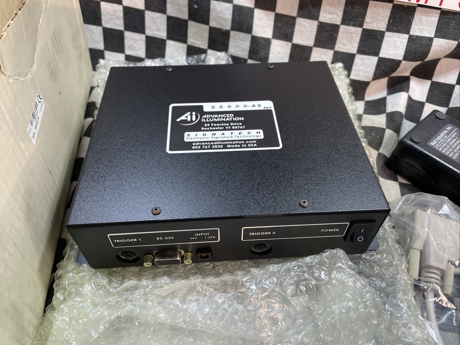 ADVANCED ILLUMINATION S6000-AS Strobe Controller, S6000AS, SHIPSAMEDAY