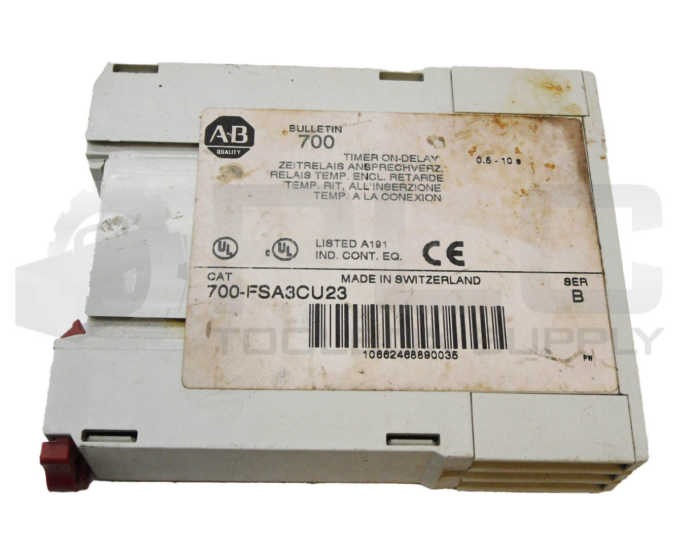 NEW ALLEN BRADLEY 700-FSA3CU23 /B TIMER ON-DELAY 0.5-10S