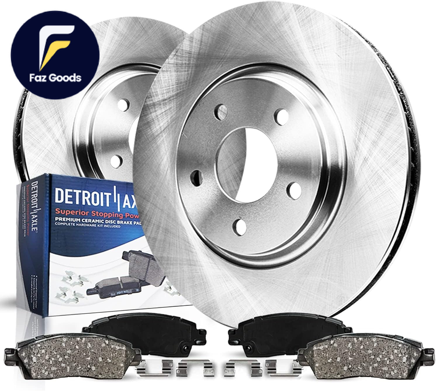 Front Brake Kit for 2006-2018 Dodge Ram 1500 2007-2009 Durango Chrysler Aspen
