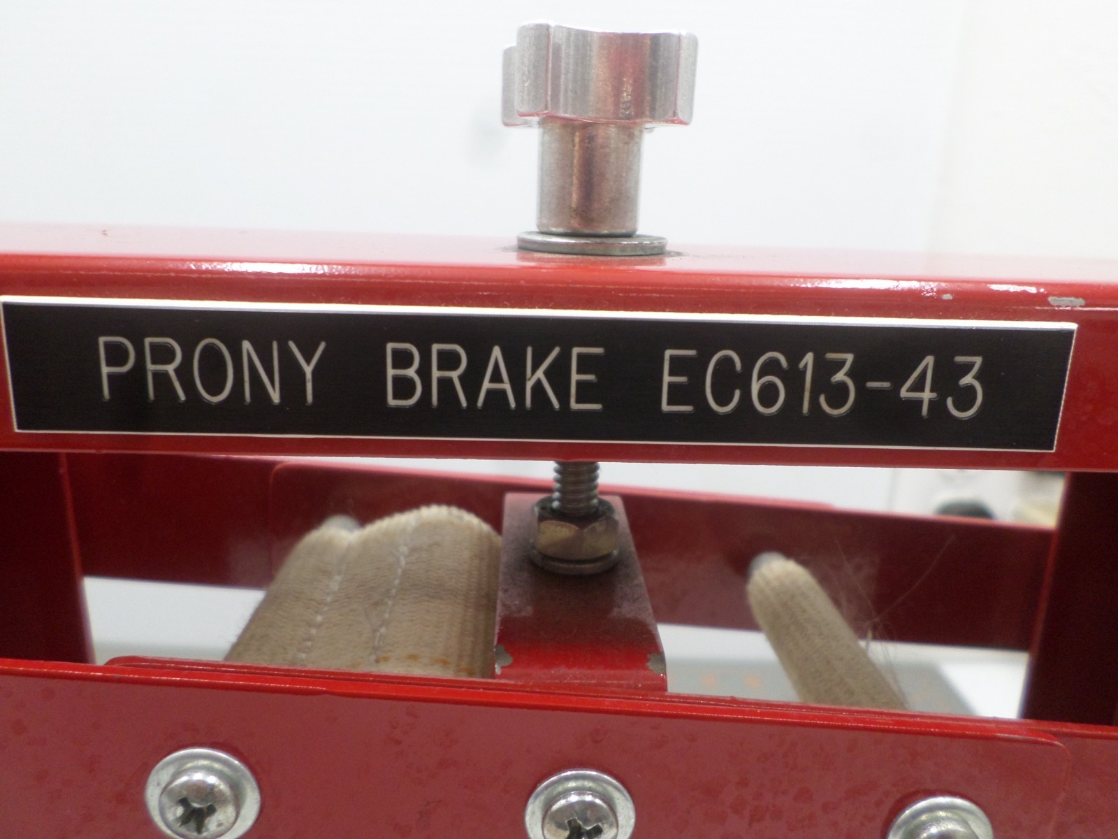 Prony Brake Laboratory Instrument Model EC613-43