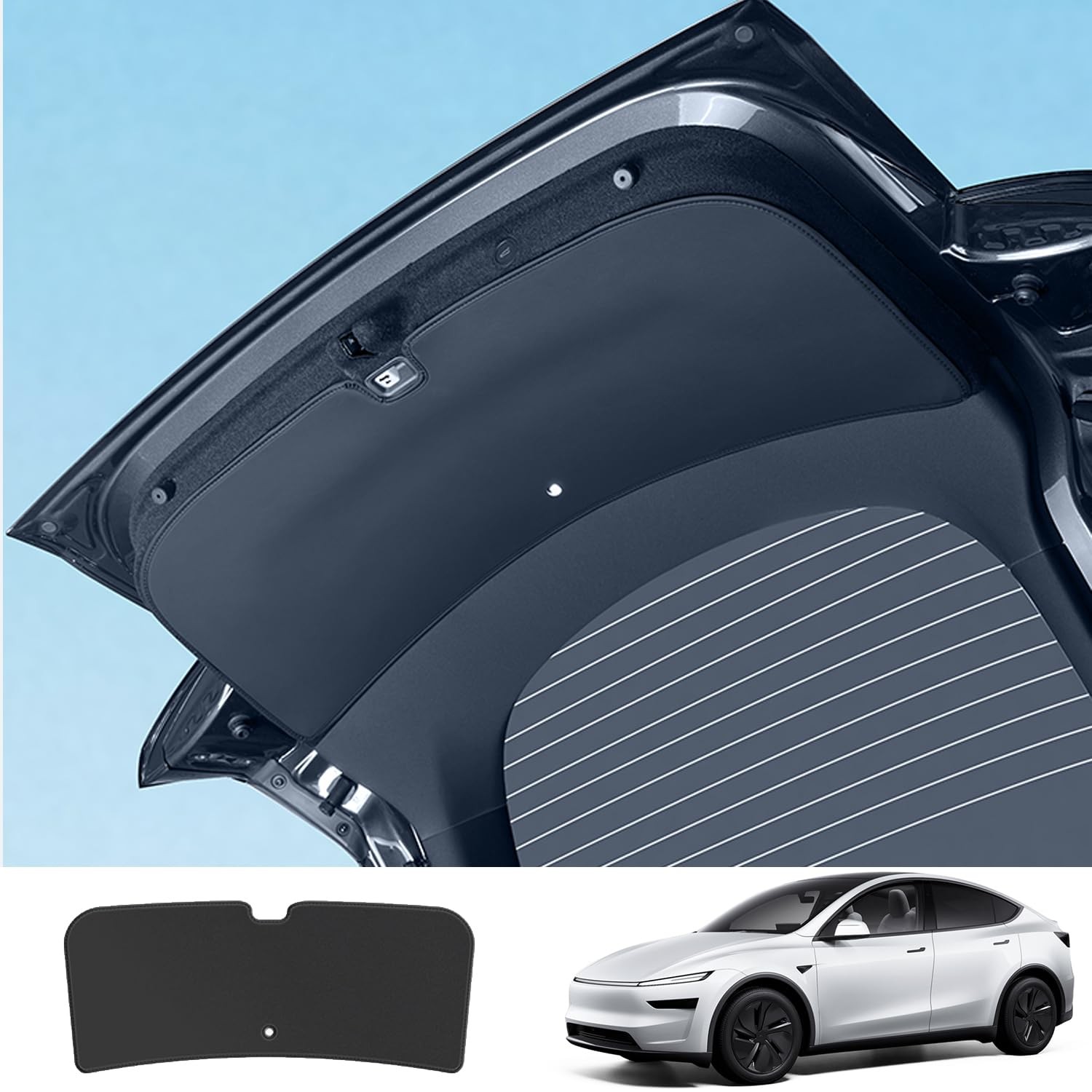 TOPABYTE Rear Trunk Tailgate Mat for 1 inch x 2 inches x 5 inches, Juniper