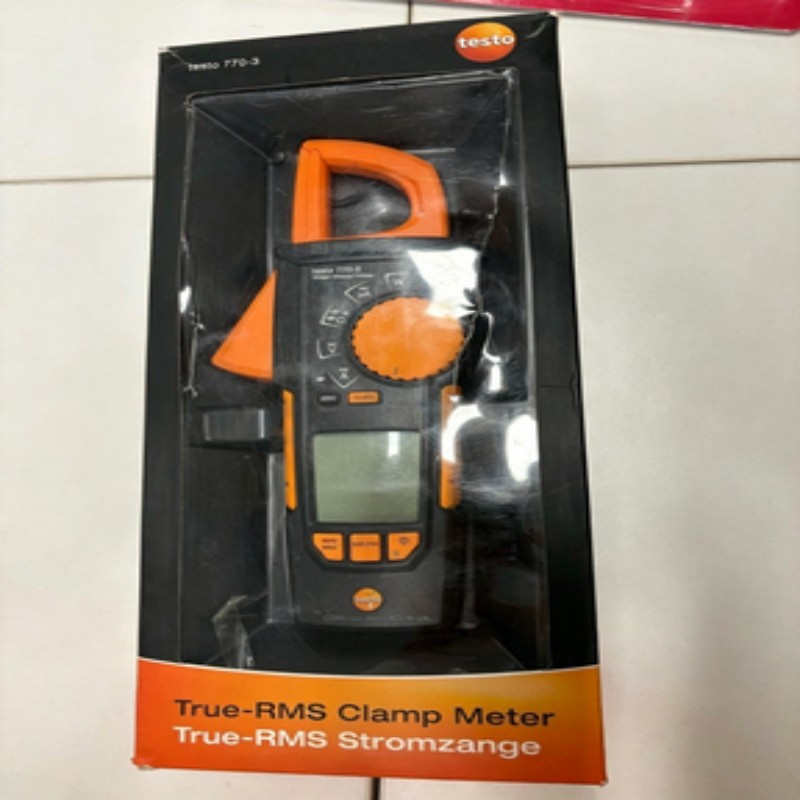 1PC New Testo 770-3 TRMS Clamp Meter 0590 7703 Digital Multimeter