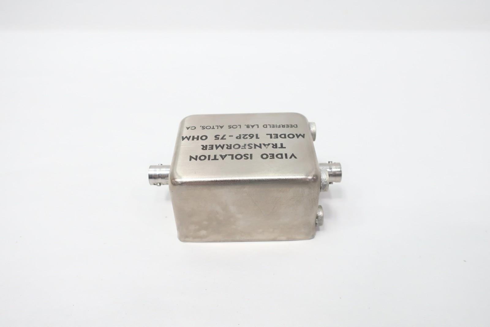 162P-75 Video Isolation Transformer 75 Ohm